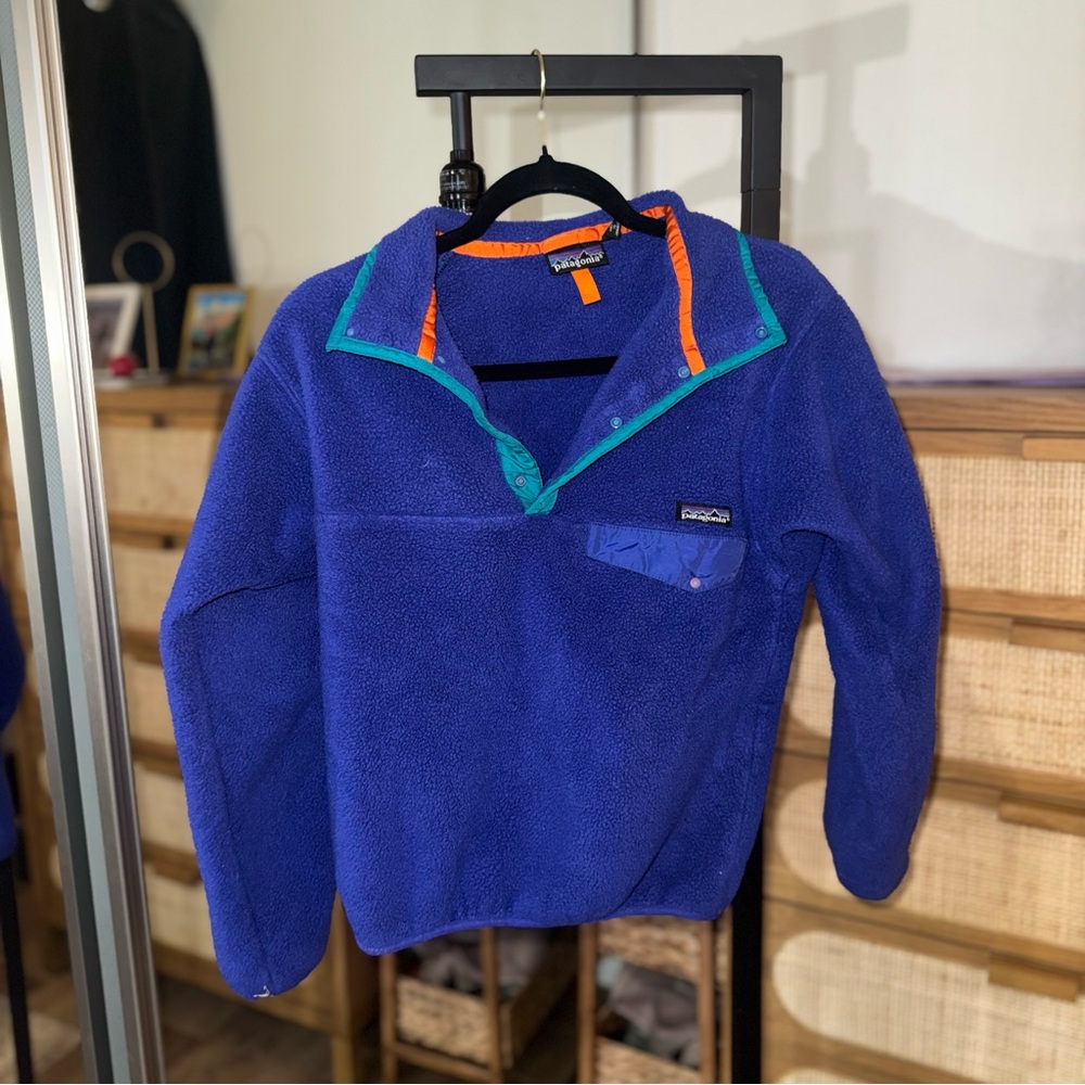 Patagonia Women's Blue Vintage Synchilla